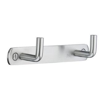 Smedbo B1052 BESLAGSBODEN Decorative hooks for the home.  brushed stainless steel